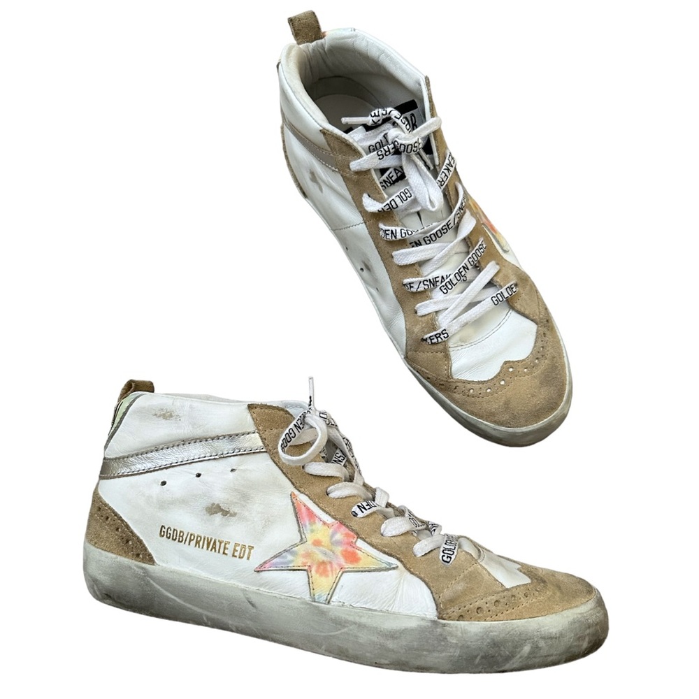 Golden Goose Limited Edition White Tie Dye Star Midstar Sneakers Nordstrom